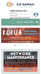 Mobile Screenshot of cuhawaii.com
